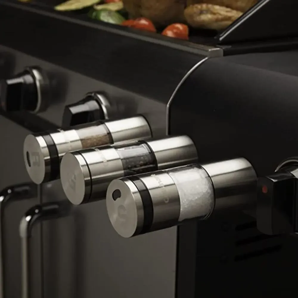 Cuisinart Css-33 Magnetic Grilling Spice Set Silver 3 piece NEW in Box
